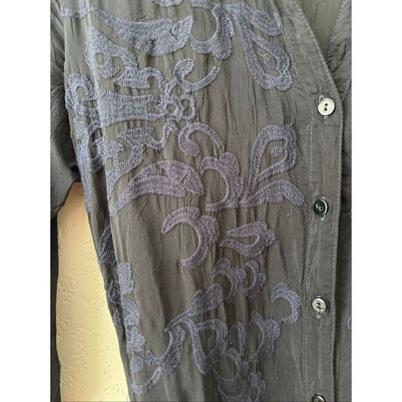 Johnny Was Shirt Dress - Picture 6 of 7